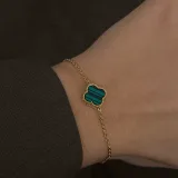 Yeşil Yonca Bileklik - 1