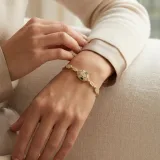 Yılan detaylı bileklik - 1
