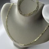 Ayarlanabilir Ataç 14K Altın Kaplama Set - 1