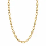 Tasarım Goldton Oval Halka Zincir Kolye - 2