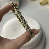 Sık Samanyolu 14K Altın Kaplama Bileklik - 1