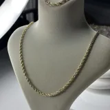 Burgu 14K Altın Kaplama Set - 2
