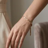 Renkli Bal Peteği Bileklik
