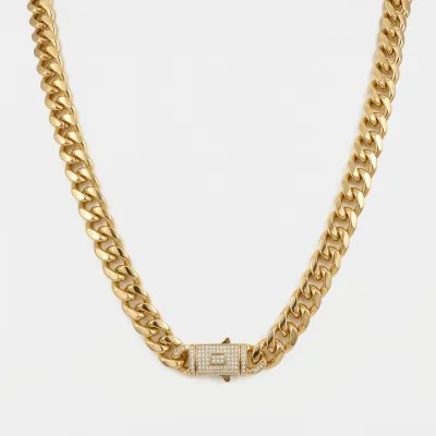 Gold Gurmet Kolye - ikinci görsel