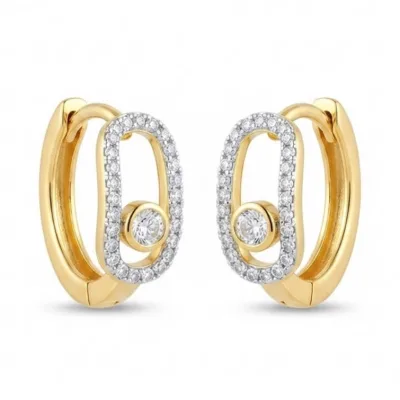 Gold Detaylı Meksika Küpe - ikinci görsel