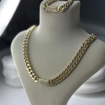14 k Altın Kaplama Kalın Gurmet Set